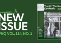 An image of the cover of PNQ 11401 with text that says, "Announcing the New Issue: Vol. 114, no. 1"