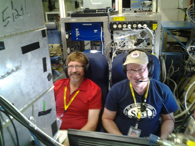 On a NOMADSS flight over Alabama, June 27, 2013