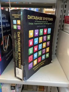 Database systems textbook cover