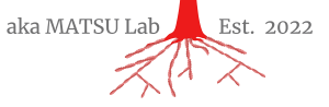Part of the lab logo showing tree roots made of actin filaments