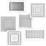 A/C Ceiling Registers