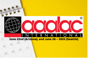 AAALAC Logo with Site Visit Dates