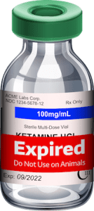 Expired Substance Vial