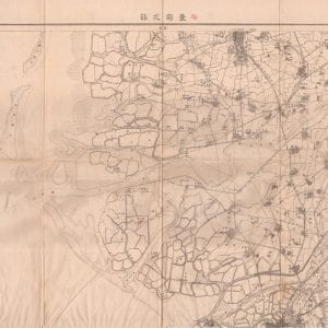 Sample map: Tainan hokubu (Northern Tainan), Surveyed in Taisho 15 (1926) by the Imperial Japanese Army