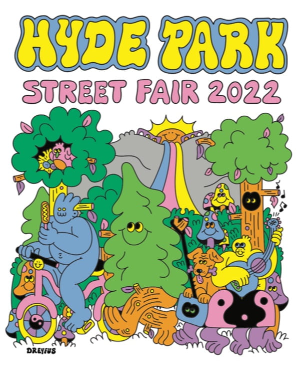 Hyde Park Street Fair 2022 Poster