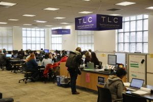 Crowded tutoring center