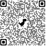 A QR code leading to a Canva graphic design detailing a list of recommended Romance titles not available at the UWT library.